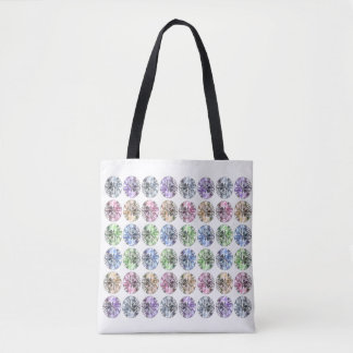 Tote Bag Les strass colorés