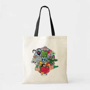 Tote Bag Les titans de l'adolescence vont ! graphique de