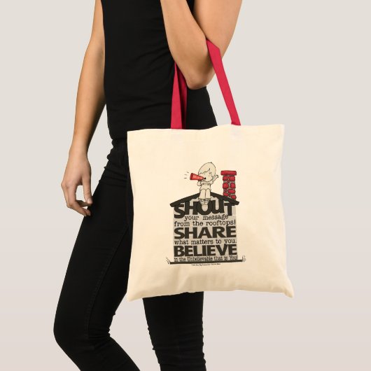 Tote Bag Les toits crient (Devant (produit))