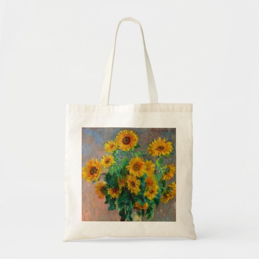 Tote Bag Les tournesols de Monet (Devant)