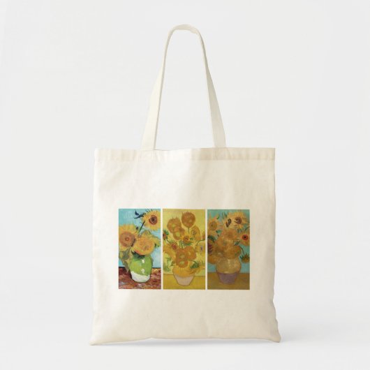Tote Bag Les tournesols de Van Gogh (Devant)