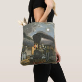 Tote Bag Les trains rapides de foudre, 1863 (De près)