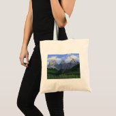 Tote Bag Les trois soeurs en Canmore, Alberta, Canada (Devant (produit))