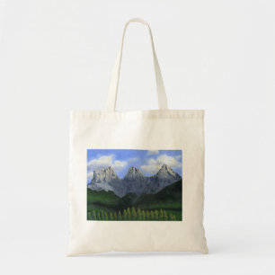 Tote Bag Les trois soeurs en Canmore, Alberta, Canada