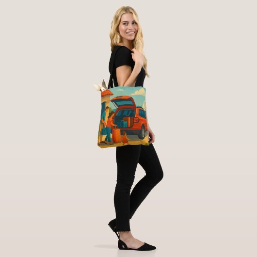 Tote Bag Les vacances c'est (Sur le modèle)