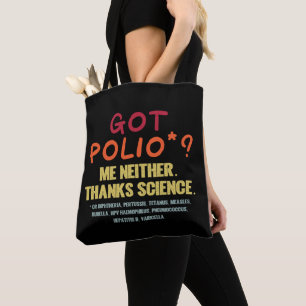 Tote Bag Les vaccins fonctionnent grâce Science Épidémiolog