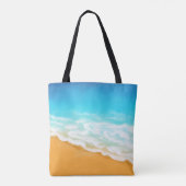 Tote Bag Les vagues d'Ocean Beach (Dos)