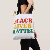 Tote Bag Les vies noires comptent (De près)