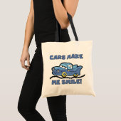 Tote Bag Les voitures me font le T-shirts et les cadeaux de (Devant (produit))