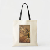 Tote Bag Les voyages de vintage Gulliver par Arthur Rackham (Devant)