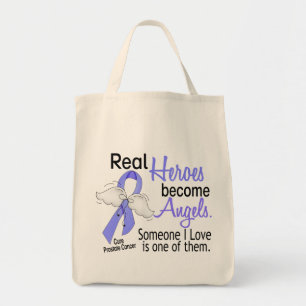Tote Bag Les vrais héros deviennent cancer de la prostate