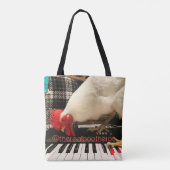 Tote Bag Les vrais huent le Roo sur le clavier (Dos)