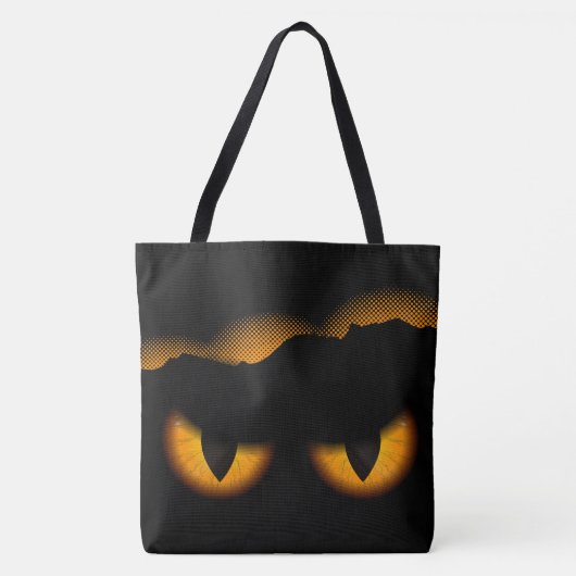 Tote Bag Les yeux brillants des chats (Devant)