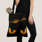 Tote Bag Les yeux brillants des chats (De près)
