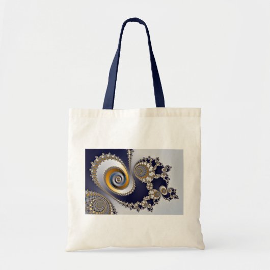 Tote Bag Les yeux dans le ciel - Fractal (Devant)