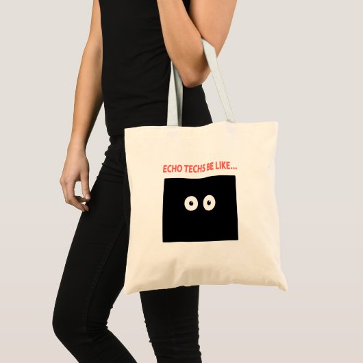 Tote Bag Les yeux d'écho soient comme… (Devant (produit))