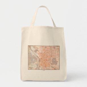 Tote Bag L'Espagne : Carte de Madrid, C1920