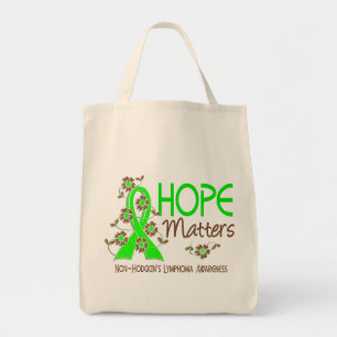 Tote Bag L'espoir importe le lymphome 3 non Hodgkinien