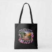 Tote Bag L'Esprit Aloha me rappelle à Maui (Devant)