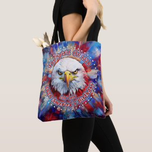 Tote Bag L'Esprit de 1776, 2026 L'aigle rouge de feu d'Amér
