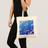 Tote Bag Let It Snow tote (Devant (produit))