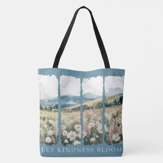 Tote Bag Let Kindness Bloom. (Dos)