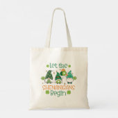 Tote Bag Let the Shenanigans Begin Gnome St. Patrick’s Day (Dos)