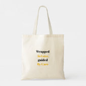 Tote Bag L'étreinte aimante de la mère l'oie (Dos)