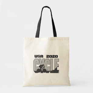 Tote Bag Lets Go Cycling -