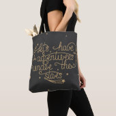 Tote Bag Lets ont des aventures (De près)