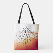 Tote Bag Lets ont l'amusement (Dos)