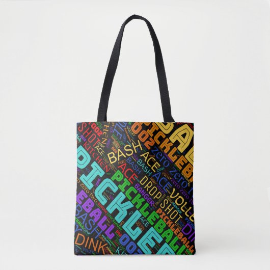 Tote Bag Lettrage de balle (Devant)