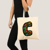 Tote Bag Lettre C fourre-tout (Devant (produit))