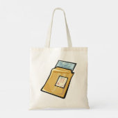 Tote Bag Lettre d'affaires (Dos)