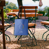 Tote Bag Lettre de fleur rustique B