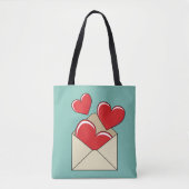 Tote Bag Lettre de love (Devant)