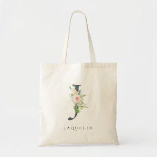 TOTE BAG LETTRE FLORALE BOURSE FROIDE J MONO