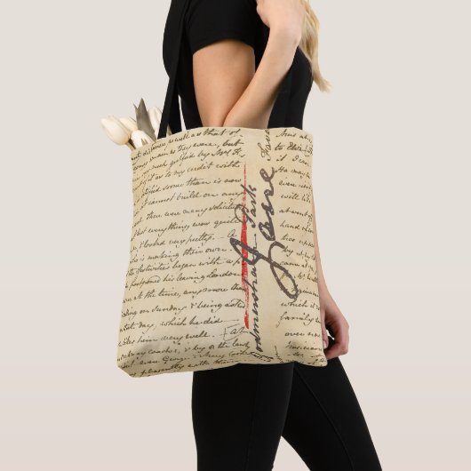 Tote Bag LETTRE Jane Austen (De près)