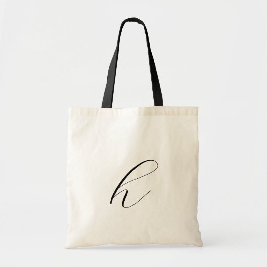 Tote Bag Lettre minuscule simple (Devant)