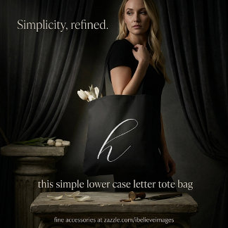 Tote Bag Lettre minuscule simple