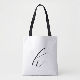 Tote Bag Lettre minuscule simple