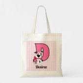 TOTE BAG LETTRE MONOMOBILE D CHIEN ENFANTS (Dos)