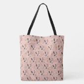 Tote Bag Lettre V (Dos)