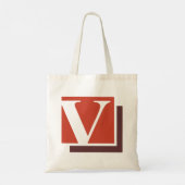 Tote Bag Lettre V (Dos)