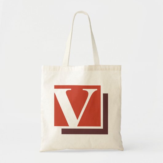 Tote Bag Lettre V (Devant)