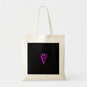 Tote Bag Lettre violette Face Budget Fourre-tout