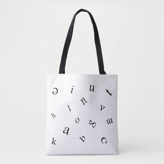 Tote Bag Lettres (Devant)