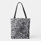 Tote Bag lettres arabes (Dos)