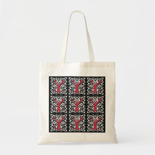Tote Bag Lettres d'amour "Y" (Devant)