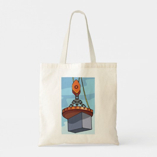 Tote Bag Levage de grue (Dos)